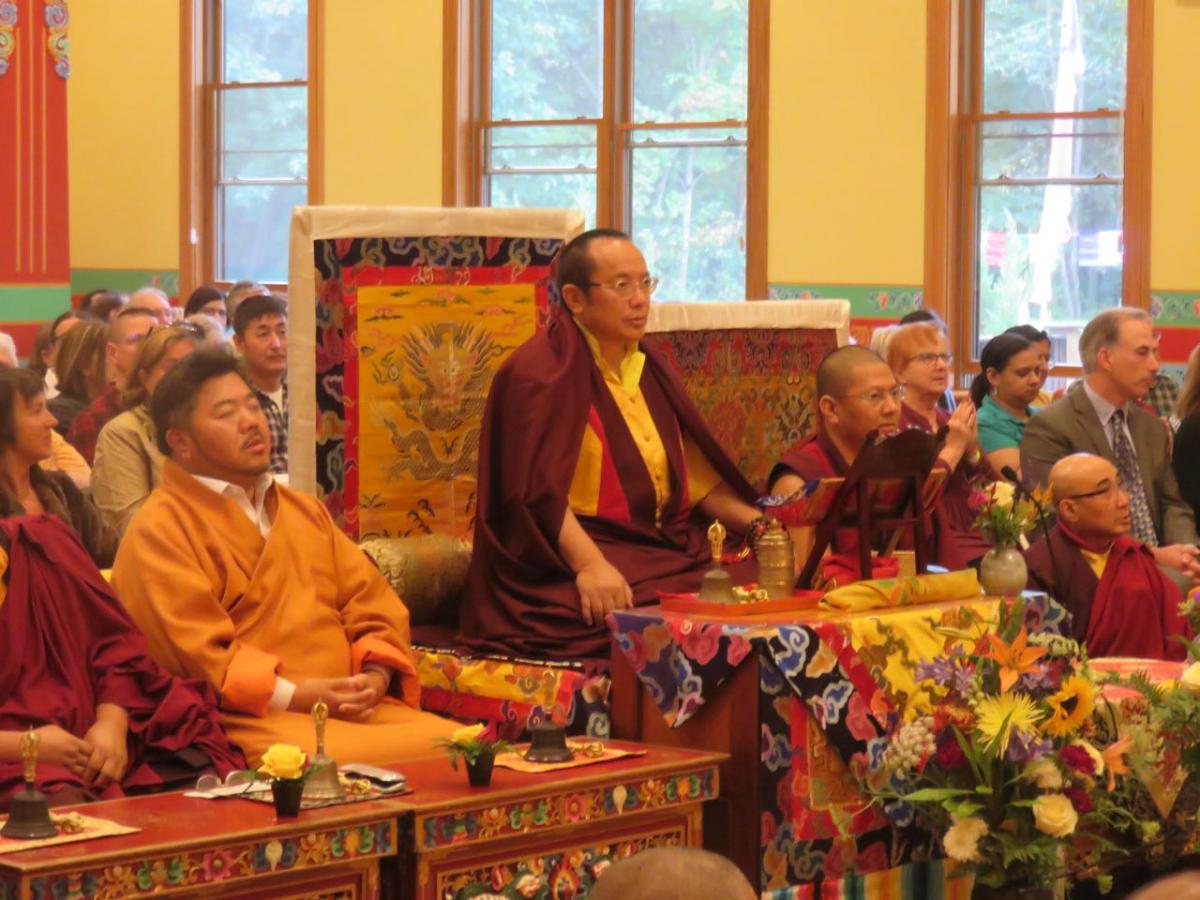 H.E. Tai Situ Rinpoche at KPL – Photos - Kunzang Palchen Ling